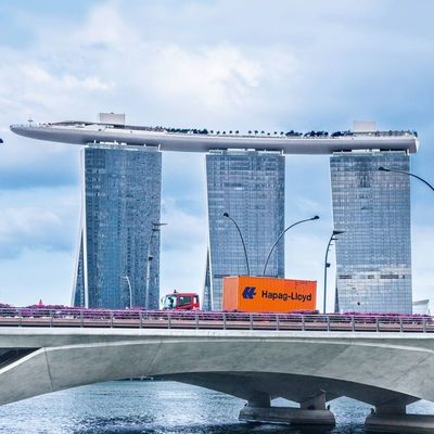 40HQ Container Sea Freight Shipping To Singapore Full Container Load